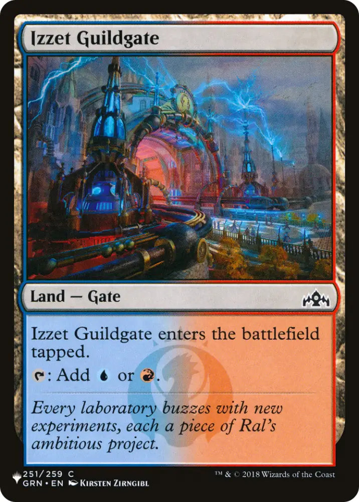 Izzet Guildgate [The List] - MTG Single