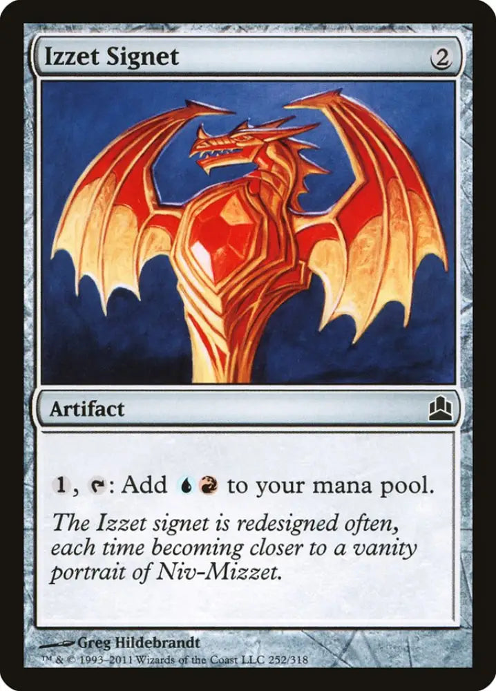Izzet Signet [Commander 2011] - MTG Single