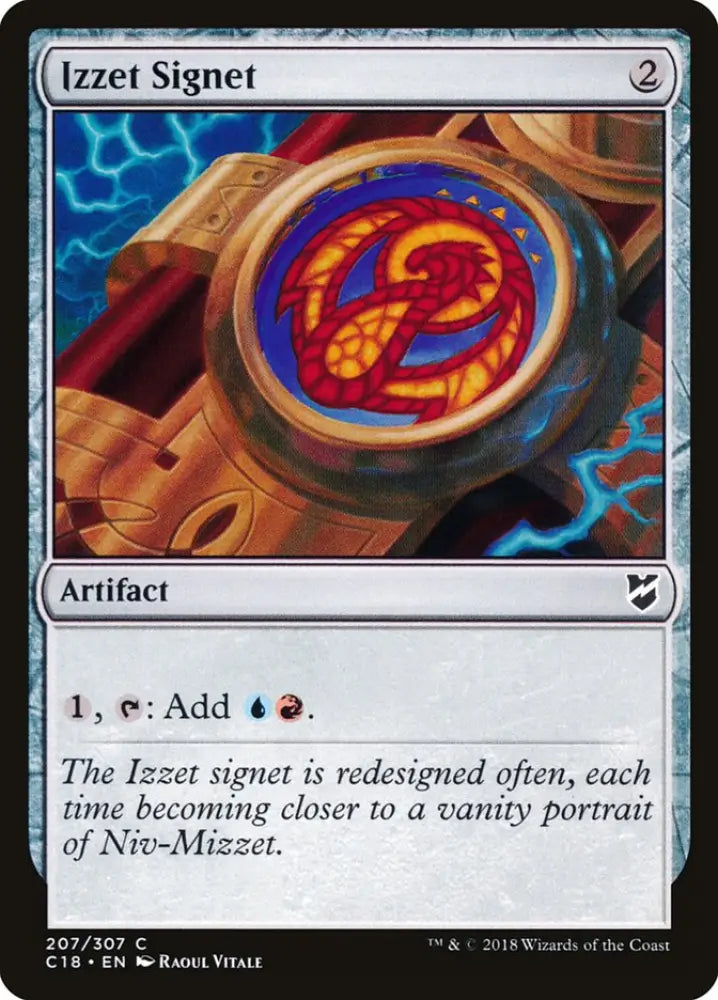 Izzet Signet [Commander 2018] - MTG Single