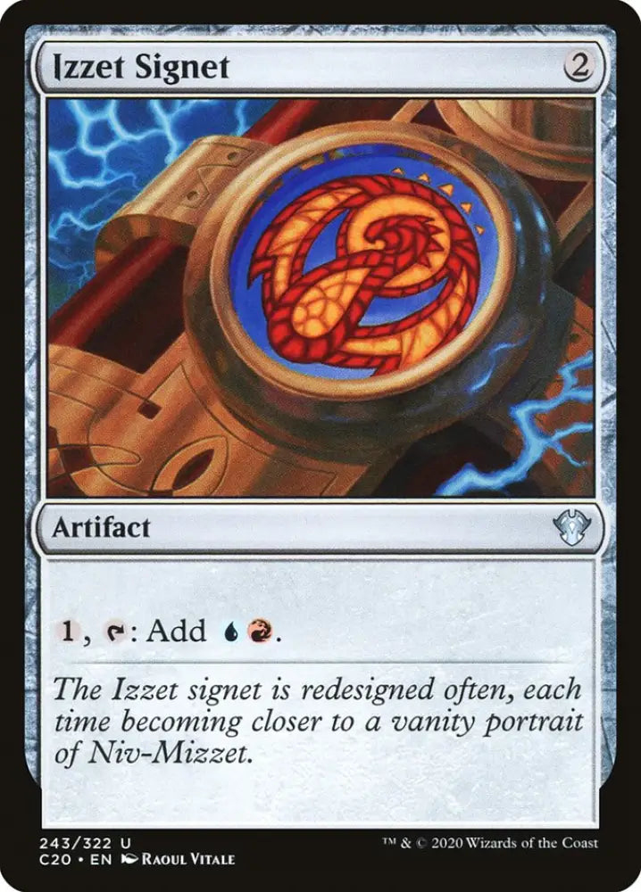 Izzet Signet [Commander 2020] - MTG Single