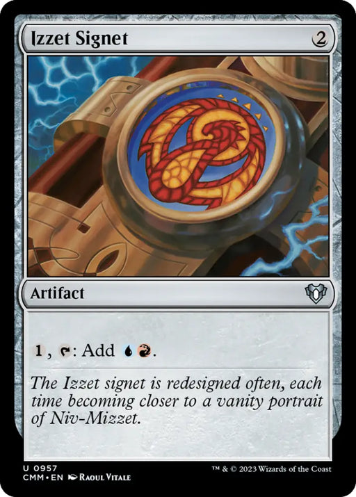 Izzet Signet [Commander Masters] - MTG Single