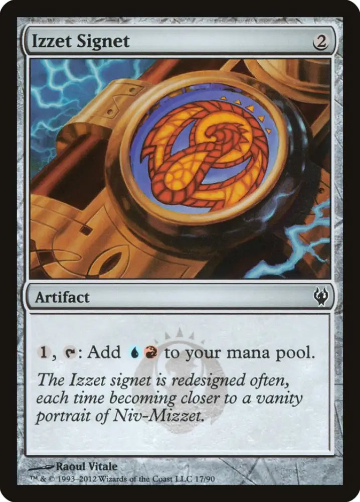 Izzet Signet [Duel Decks: Izzet vs. Golgari] - MTG Single