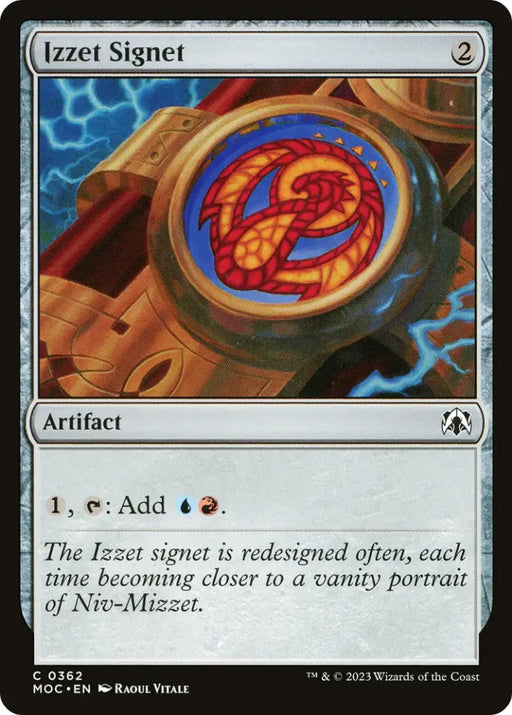 Izzet Signet [March of the Machine Commander] - MTG Single