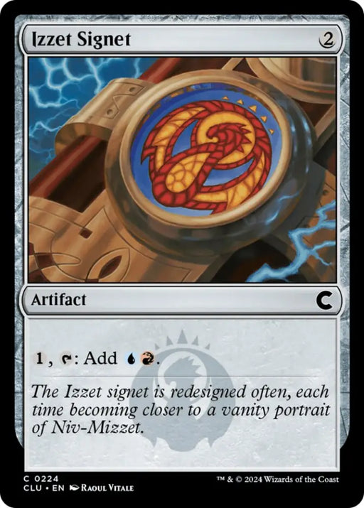 Izzet Signet [Ravnica: Clue Edition] - MTG Single