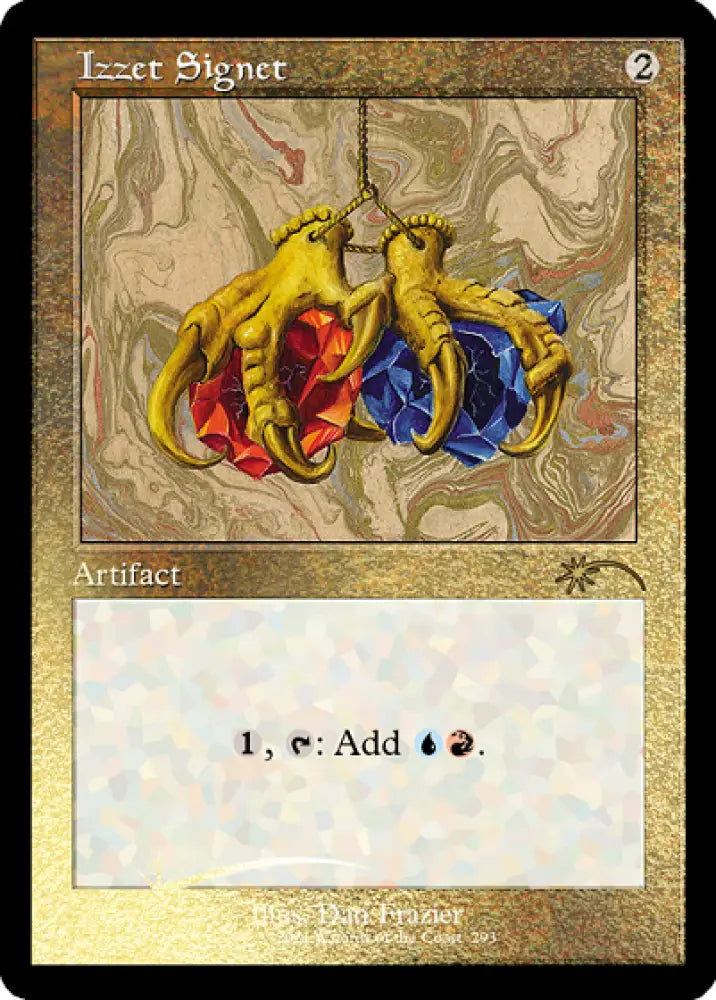 Izzet Signet (Retro) (Foil Etched) [Secret Lair Drop Series] - MTG Single