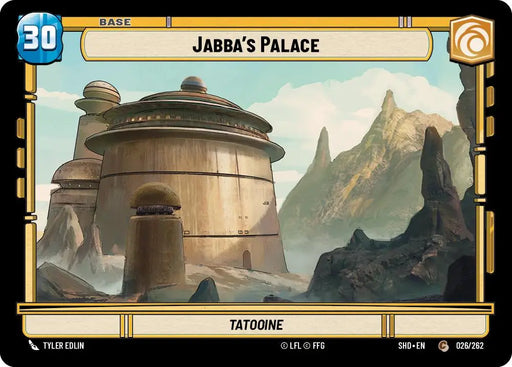 Jabba’s Palace // Shield (026 // T02) [Shadows of the Galaxy] - Star Wars: Unlimited Single
