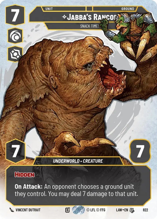 Jabba's Rancor - Snack Time! (Prestige) (822) [A Lawless Time]