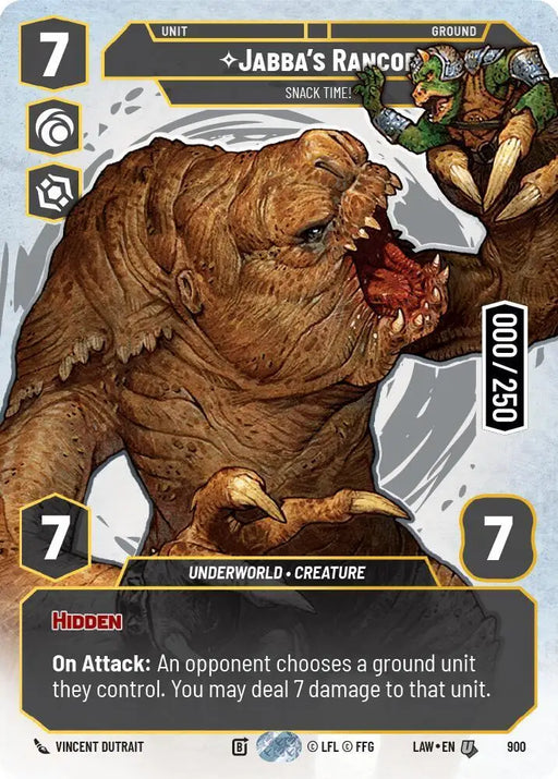 Jabba's Rancor - Snack Time! (Serialized) (900) [A Lawless Time]