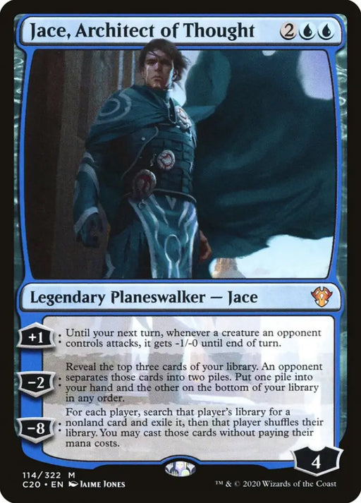 Jace Architect of Thought [Commander 2020] - MTG Single