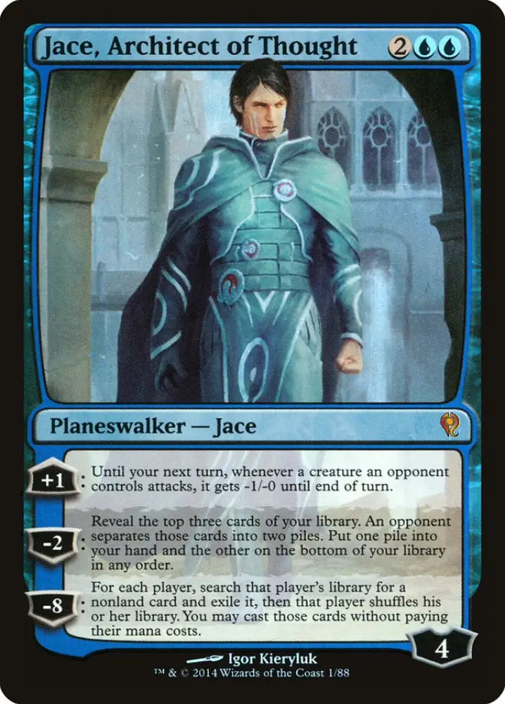 Jace Architect of Thought [Duel Decks: Jace vs. Vraska] - MTG Single
