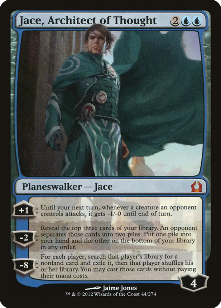 Jace Architect of Thought [Return to Ravnica] - MTG Single