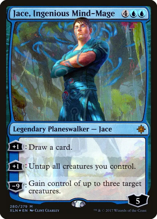 Jace Ingenious Mind-Mage [Ixalan] - MTG Single