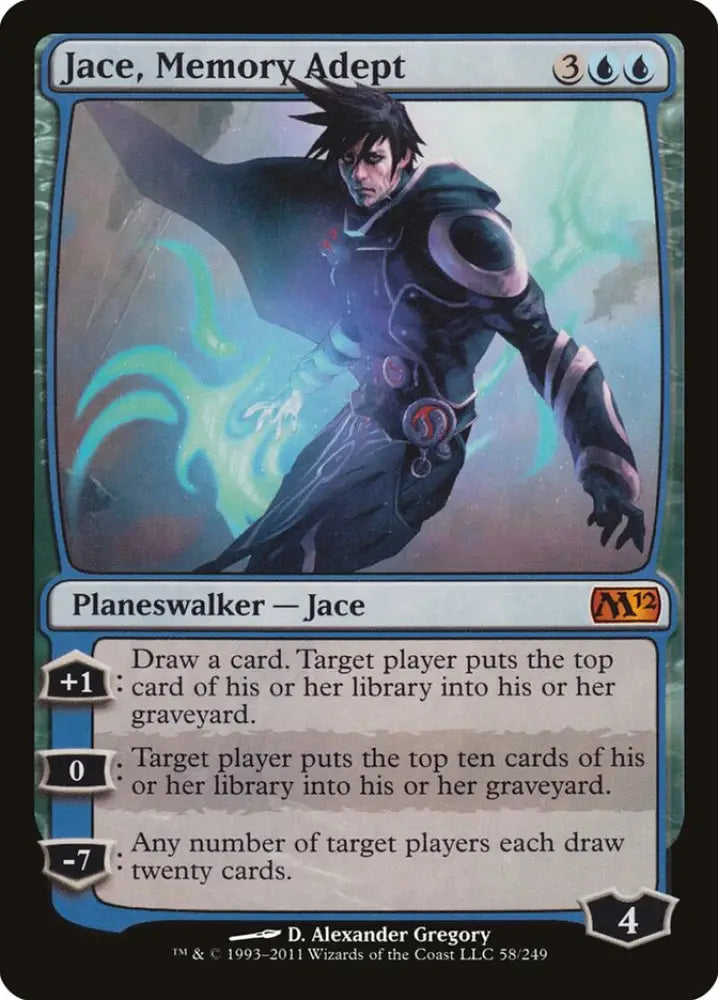 Jace Memory Adept [Magic 2012] - MTG Single