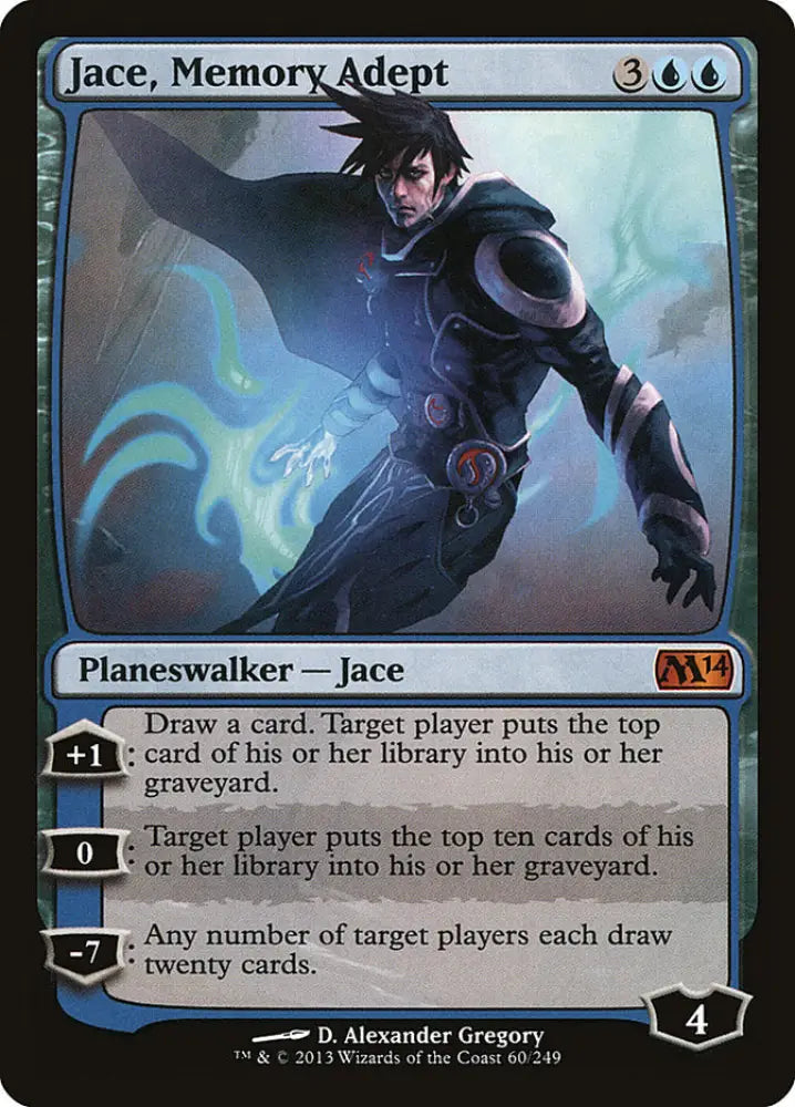 Jace Memory Adept [Magic 2014] - MTG Single