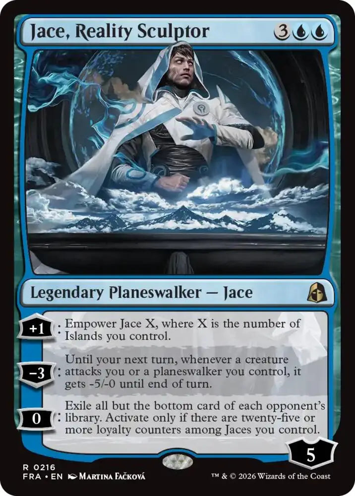 Jace, Reality Sculptor (216) [Reality Fracture]