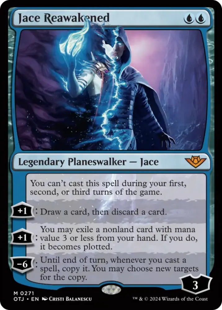 Jace Reawakened [Outlaws of Thunder Junction] - MTG Single