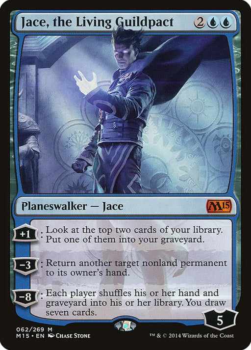 Jace the Living Guildpact [Magic 2015] - MTG Single