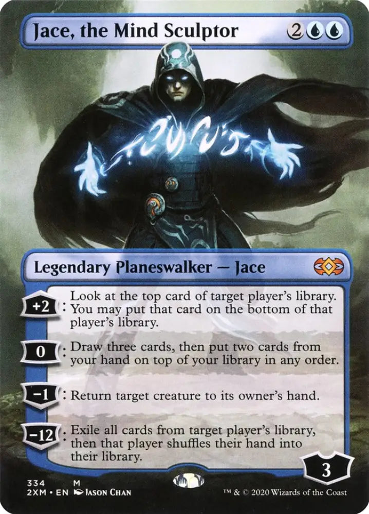 Jace the Mind Sculptor (Toppers) [Double Masters] - MTG Single