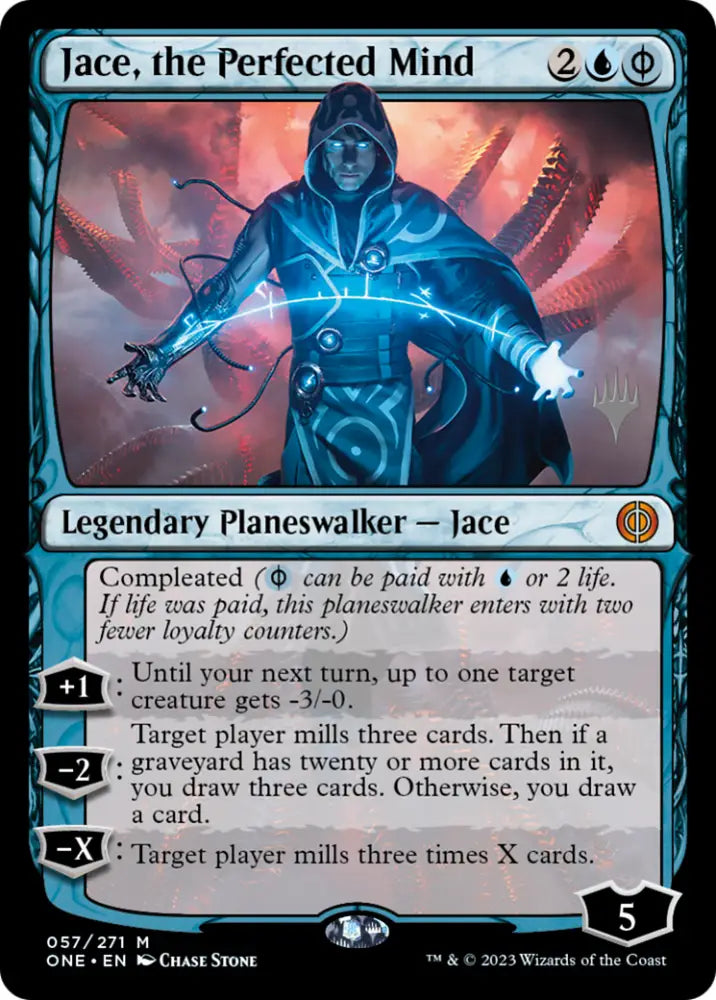 Jace the Perfected Mind (Promo Pack) [Phyrexia: All Will Be One Promos] - MTG Single