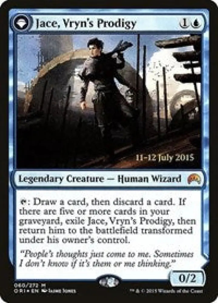 Jace, Vryn's Prodigy (60) [Prerelease Cards]