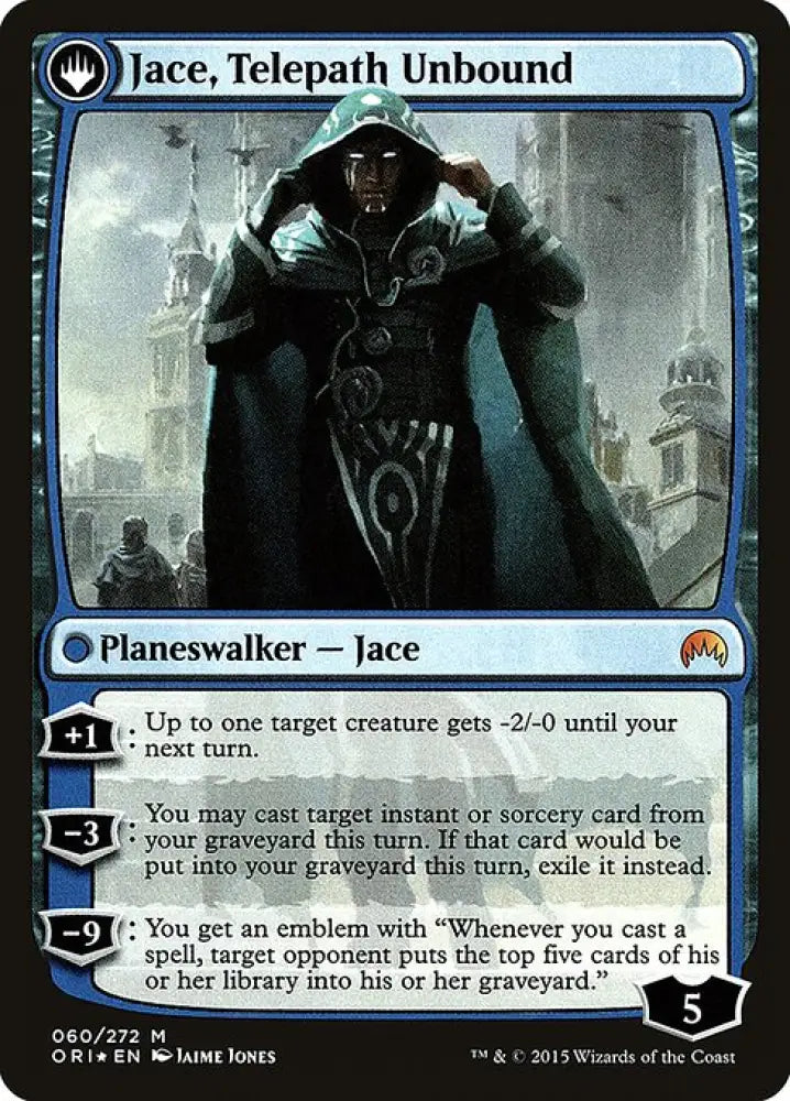 Jace, Vryn's Prodigy (60) [Prerelease Cards] Reverse
