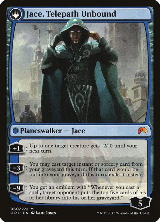 Jace Vryn’s Prodigy // Jace Telepath Unbound [Magic Origins] - MTG Single