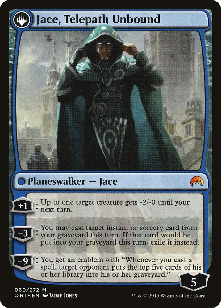 Jace Vryn’s Prodigy // Jace Telepath Unbound [Secret Lair: From Cute to Brute] - MTG Single