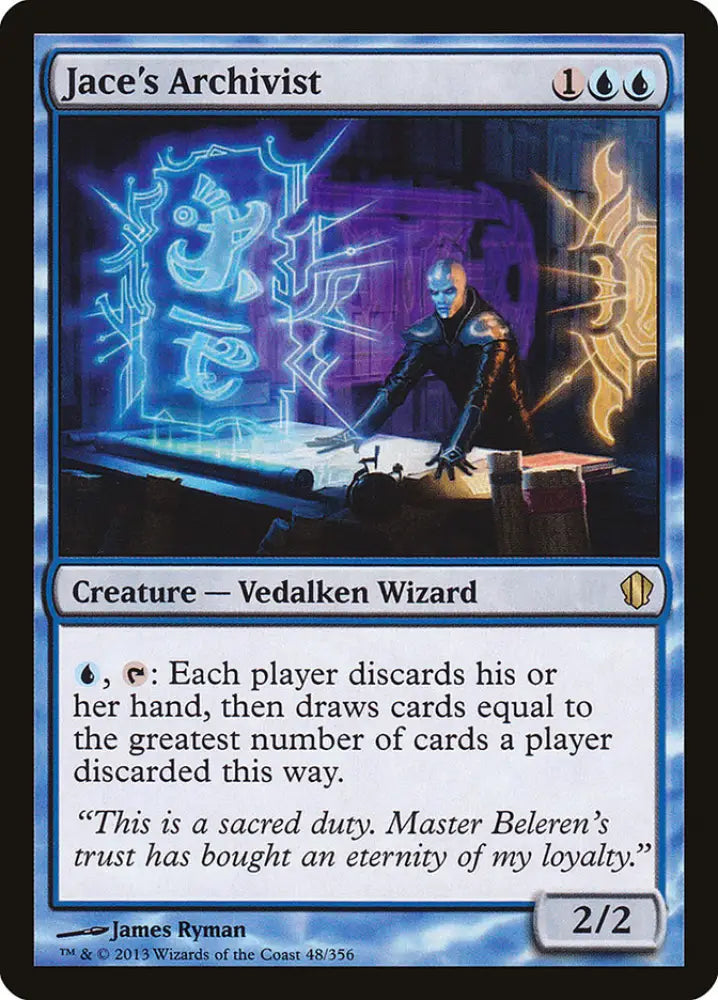 Jace’s Archivist [Commander 2013] - MTG Single