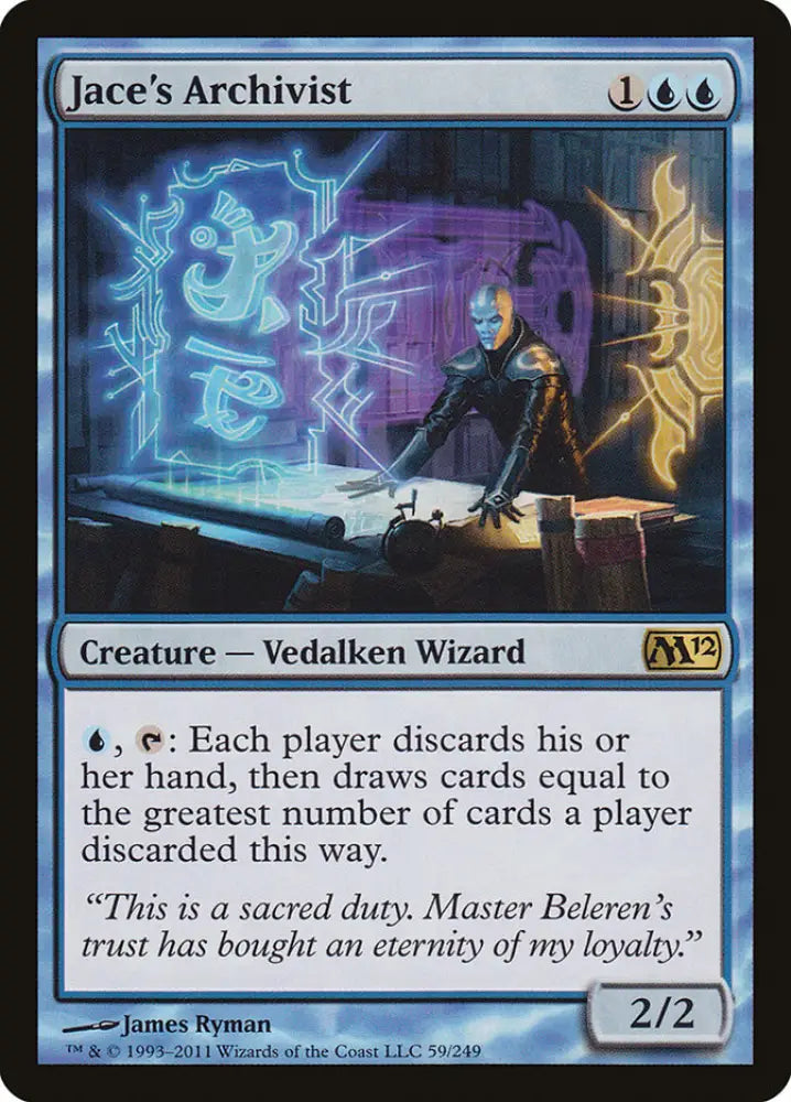 Jace’s Archivist [Magic 2012] - MTG Single