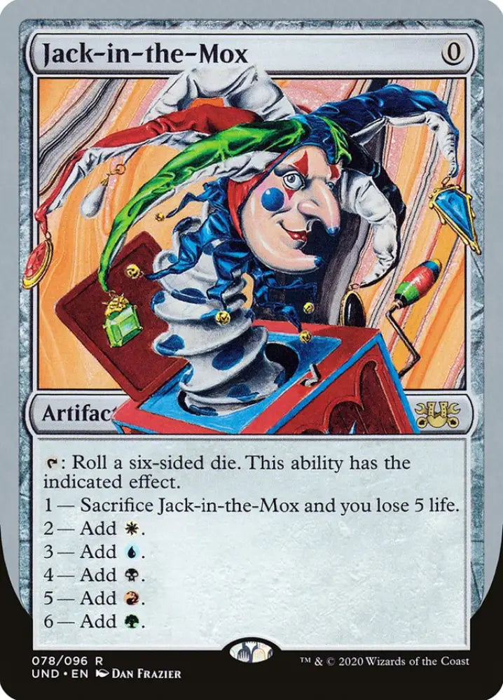 Jack-in-the-Mox [Unsanctioned] - MTG Single