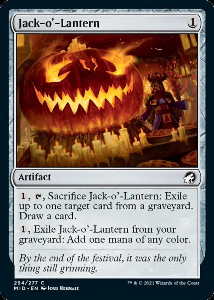 Jack-o’-Lantern [Innistrad: Midnight Hunt] - MTG Single