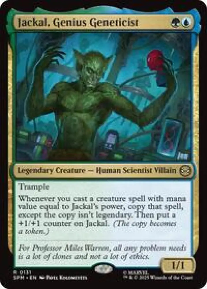 Jackal, Genius Geneticist (131) [Marvel's Spider-Man]