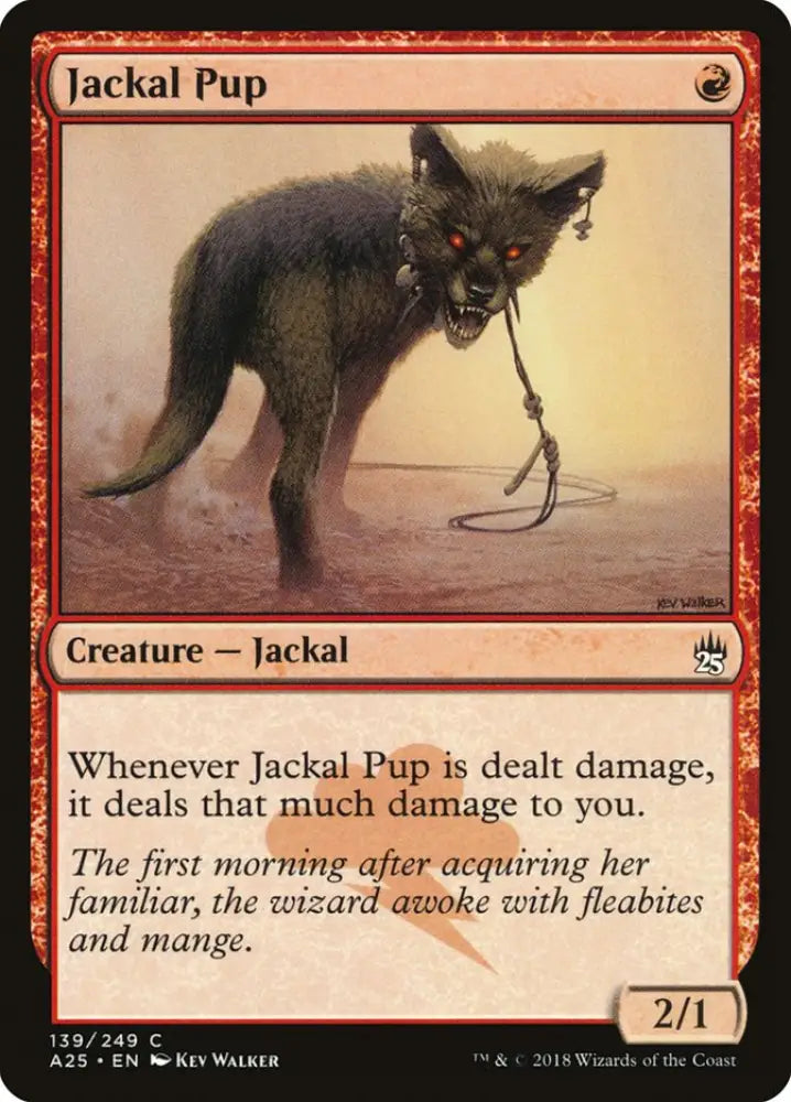 Jackal Pup [Masters 25] - MTG Single