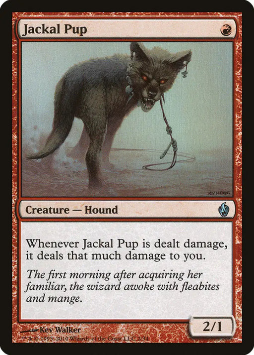 Jackal Pup [Premium Deck Series: Fire and Lightning] - MTG Single