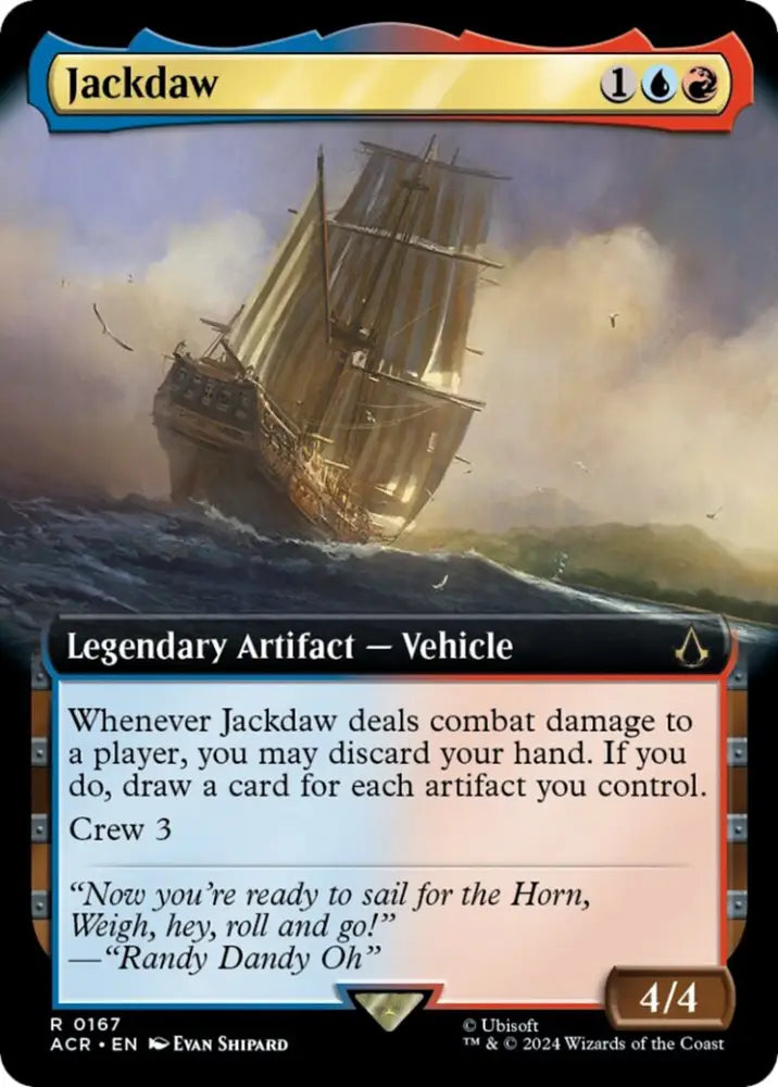 Jackdaw (Extended Art) [Assassin’s Creed] - MTG Single