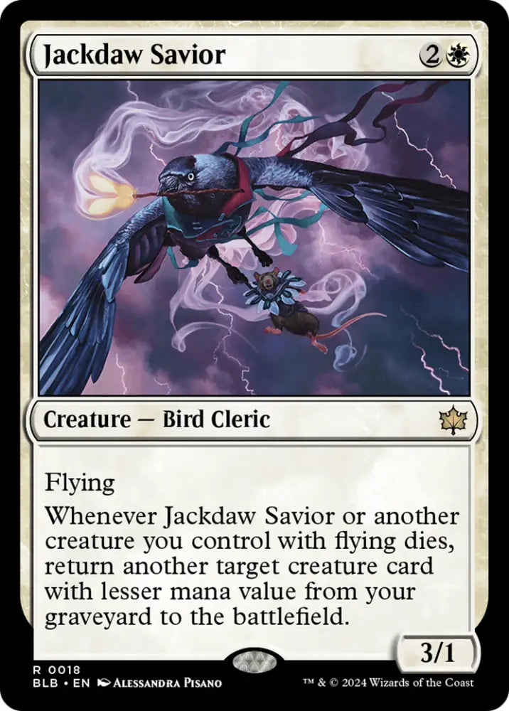 Jackdaw Savior [Bloomburrow] - MTG Single