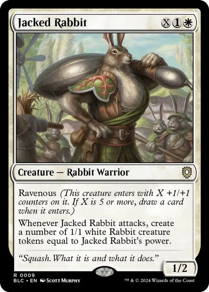 Jacked Rabbit [Bloomburrow Commander] - MTG Single