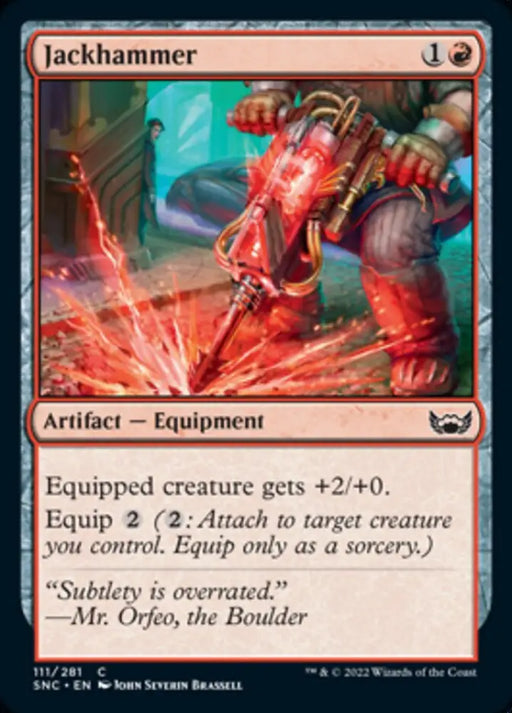 Jackhammer [Streets of New Capenna] - MTG Single