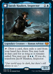 Jacob Hauken Inspector // Hauken’s Insight [Innistrad: Crimson Vow] - MTG Single