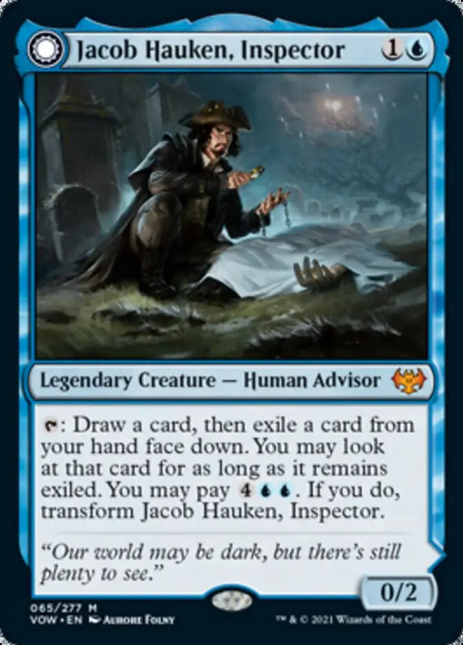 Jacob Hauken Inspector // Hauken’s Insight [Innistrad: Crimson Vow] - MTG Single