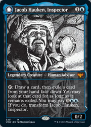Jacob Hauken Inspector // Hauken’s Insight (Showcase Eternal Night) [Innistrad: Crimson Vow] - MTG Single