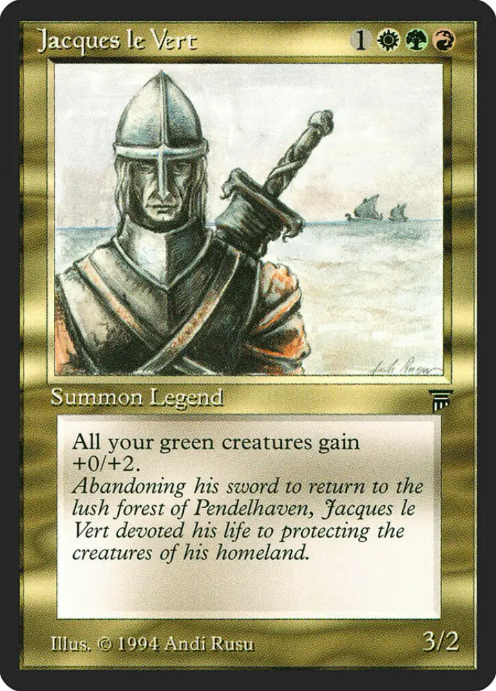 Jacques le Vert [Legends] - MTG Single