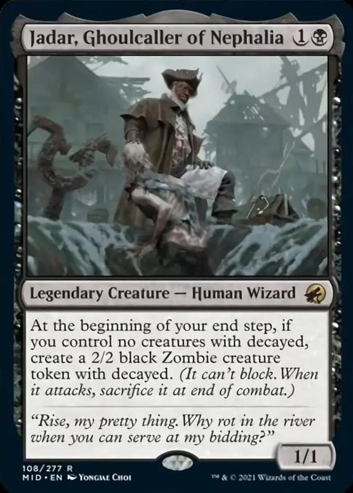 Jadar Ghoulcaller of Nephalia [Innistrad: Midnight Hunt] - MTG Single