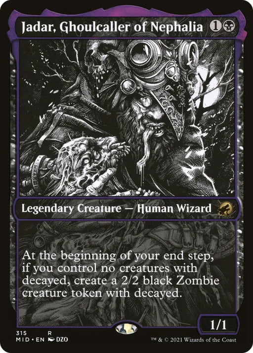 Jadar Ghoulcaller of Nephalia (Showcase Eternal Night) [Innistrad: Midnight Hunt] - MTG Single