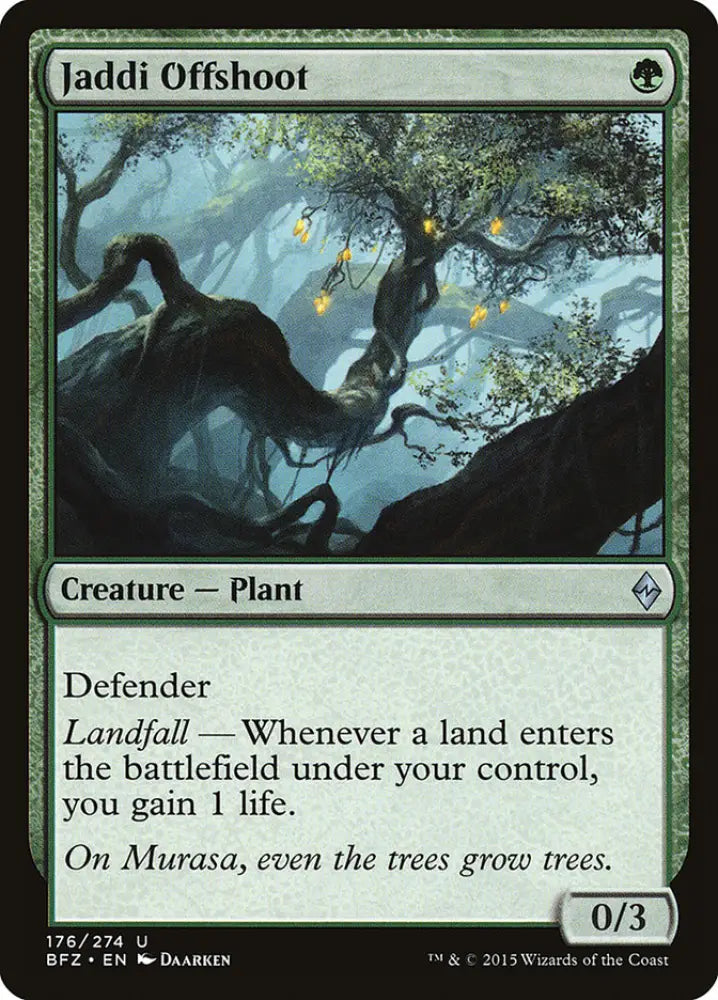 Jaddi Offshoot [Battle for Zendikar] - MTG Single