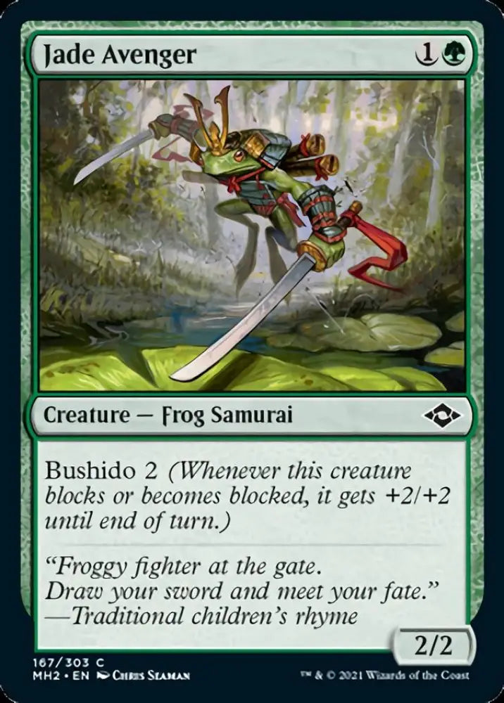 Jade Avenger [Modern Horizons 2] - MTG Single