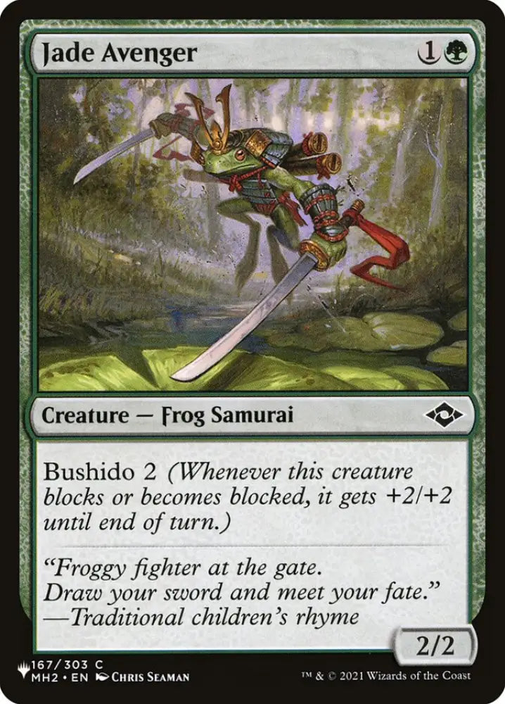 Jade Avenger [The List] - MTG Single