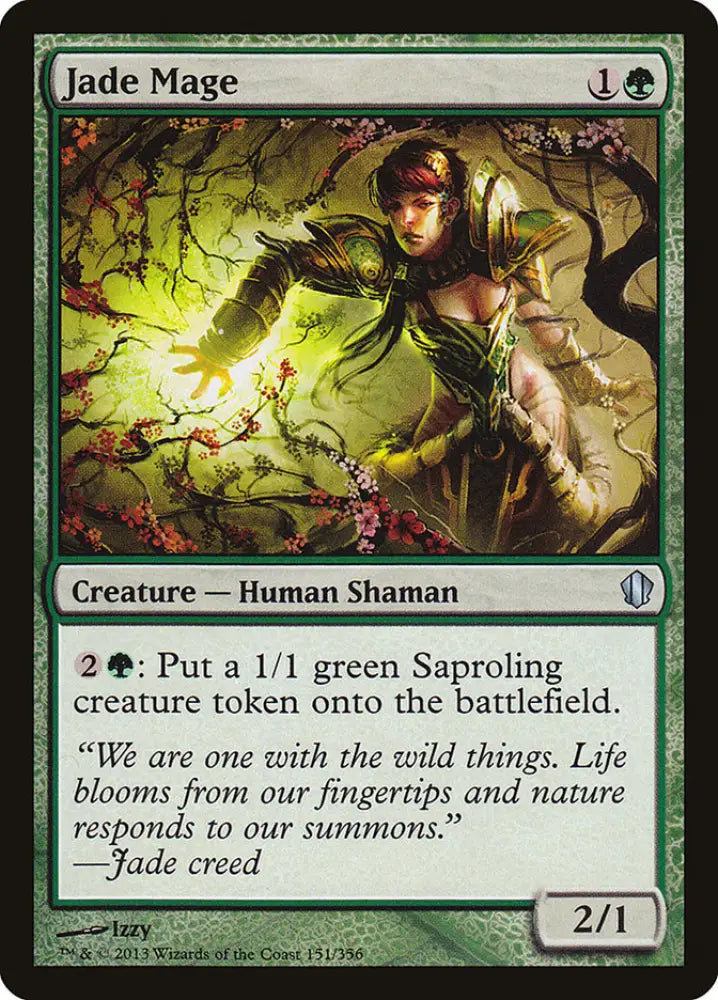 Jade Mage [Commander 2013] - MTG Single