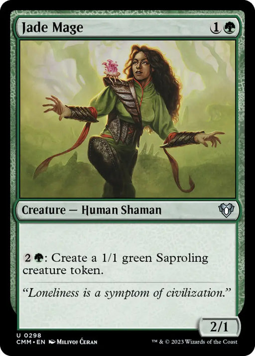 Jade Mage [Commander Masters] - MTG Single