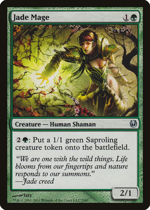 Jade Mage [Duel Decks: Ajani vs. Nicol Bolas] - MTG Single
